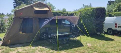 Peugeot expert 6 places + roof tent 4 places