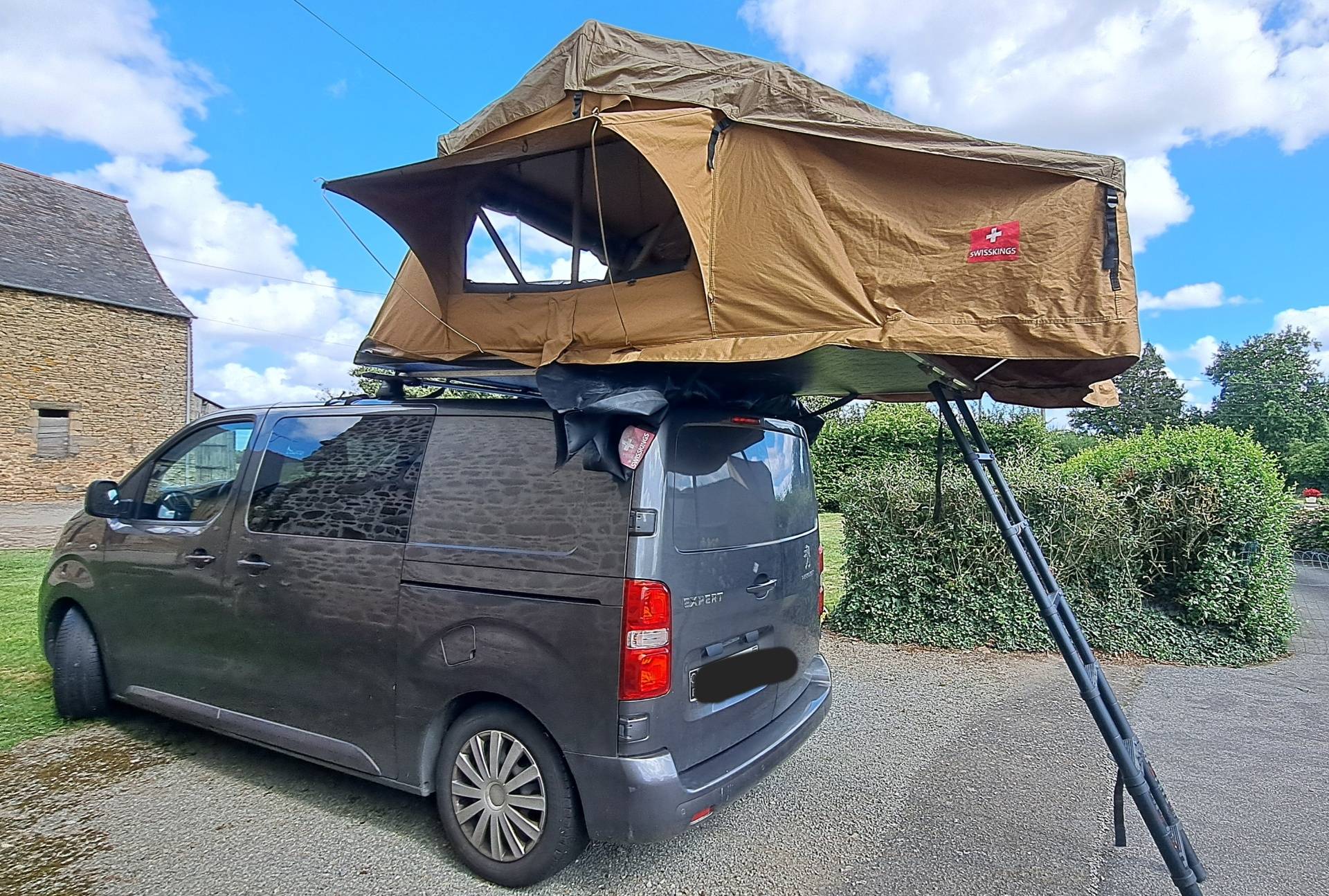 Peugeot expert 6 places + roof tent 4 places